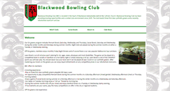 Desktop Screenshot of blackwoodbowlingclub.com.au